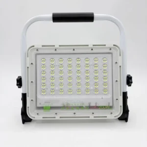 Solar Powered Portable Outdoor Site Lighting Stall Emergency LED Floodlight Camping Lamp