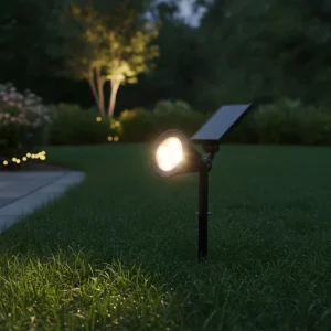 Solar RGB Garden Light Outdoor RGB Solar Stake Lighting for Yard Walkway Patio Private Label Distributor Supply