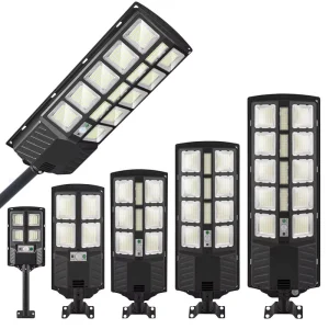 Solar Road Lighting Outdoor IP65 Waterproof Long Life-span Integrated Solar Street Lights Two Installation Methods