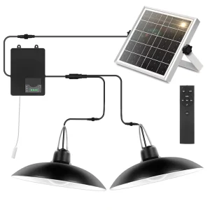 Solar Shed Light for Garden Use with Pull String Daytime or Night