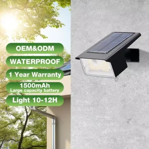 Solar Spotlight Outdoor 120° Lighting Angle Adjustable 2-in-1 Waterproof IP65 LED Solar Landscape Spot Lights for Garden Yard
