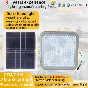 Solar Square Ceiling Light Indoor Living Room Balcony 50W-500W LED High Power IP65 Rated Remote Control 5-Year Warranty