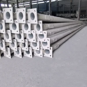 Solar Street Lamp Dual Arm Single Arm Galvanized Steel Customized Outdoor Polygonal 150 Customized Color 3m 14m