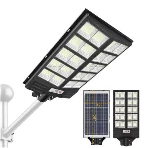 Solar Street Light 250W IP65 Waterproof Warm White Road Lighting for Villa Community Street