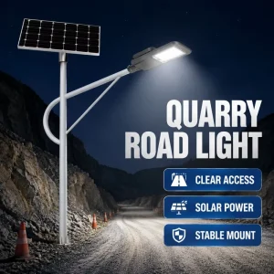 Solar Street Light 8m Pole Light Built in 30000mAh Battery 12 to 16 Hours Backup Urban Project