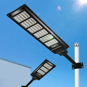 Solar Street Light Integrated Courtyard Wall Lamp with Human Body Induction IP65 Smart Garden Light With Remote Control