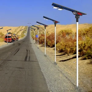 Solar Street Light LED 80W IP66 Waterproof Outdoor Garden Light for Park