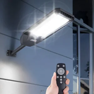 Solar Street Light Outdoor Waterproof 200W 300W 400W Solar Flood Lights for Outside Yard Garden Parking Lot Lights