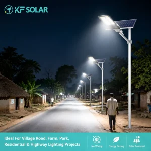 Solar Street Light Pole Solar Flood Lights Outdoor Waterproof LED Outdoor Solar Lights for Garden Decor