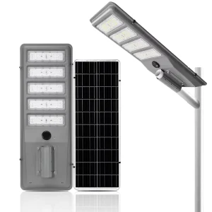 Solar Street Light with Remote Control IP65 Waterproof LED 300w 400w 500w All Night Lighting