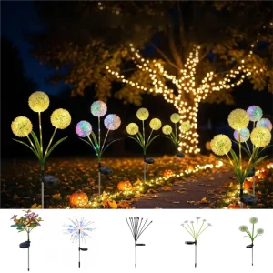 Solar String Light Outdoor Garden Stake Led 8 Modes 12 Modes Ramadan New Year Easter Decor