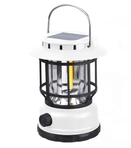 Solar Type-C Rechargeable LED Camping Light Plastic Stretching