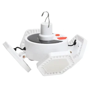 Solar UFO V60 LED Camping Tent Light with USB Charging