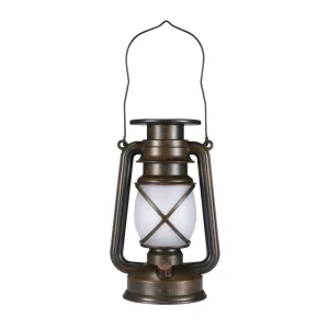 Solar & USB Type C Rechargeable ABS Plastic Outdoor Lighting Hurricane Lamp LED Portable Camping Tent Horse Flame Lamp