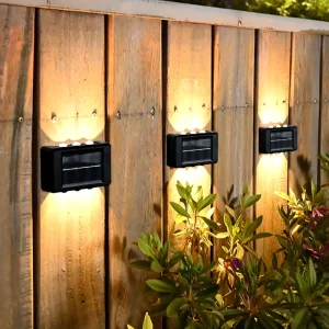 Solar Wall Lamp Outdoor Waterproof Sunlight Lamp for Garden Street Landscape Balcony