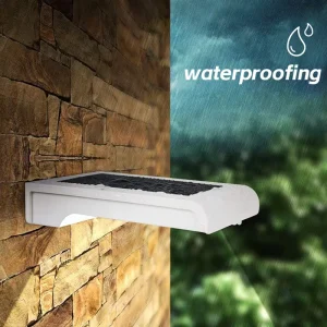 Solar Wall Lamp Waterproof Solar Decorative Lights Home Outdoor Solar Security Wall Lights LED Lights Outdoor
