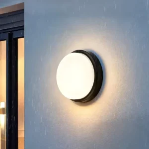 Solar Wall Lamp with Remote Control Adjustable CCT Dusk to Dawn Automatic Outdoor Garden Patio Light