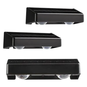 Solar Wall Washer Light Outdoor Fancy Garden Light Waterproof Long Using Fence Light for Garden Patio Pathway
