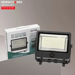 Solar Waterproof Outdoor Portable Emergency Usb Charging Led Camping Lamp High Power Courtyard Lights Floor Stand Flood Light