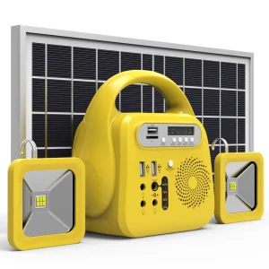Solar garden lights Home Solar Emergency Light Off Grid Mobile Charging Portable Multifunction Solar Lighting System Kit