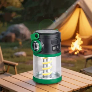 Solar-powered Camping Lamp Outdoor Multifunctional Tent Lamp Multi-source Lantern