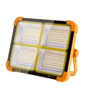 Solar powered IP66 Waterproof Portable Lantern Outdoor Compact Floodlight Street Vending Hiking Camping Emergency Lighting
