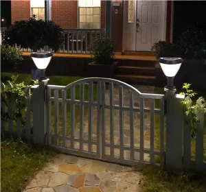 Solar-powered Landscape Lights for Decorating Patio Walls