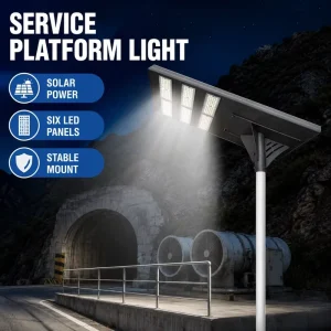 Solares IP66 Waterproof Outdoor Integrated 600W LED Solar Street Light All-in-One for Road DC Power Supply with Motion Sensor