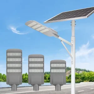 Split IP65 Solar Street Light with 100W to 500W LED and 25Ah to 100Ah Battery