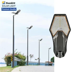 Split Solar Street Light Automotive-grade Paint High-precision Integrated Die-casting Corrosion and Wear Resistance