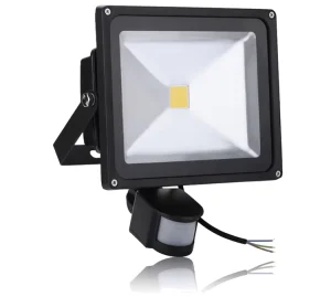 Spot Goods Flood Lights Outdoor 10w 20w 30w 50w LED Flood Lights with PIR Motion Sensor for House