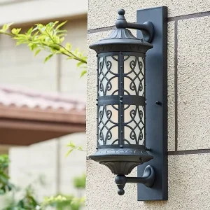 Spot Stocks Light Aluminum Led Outdoor Wall Light Fixtures Modern Creative Retro Outdoor Wall Light for Home Outdoor