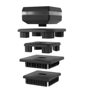 Square Portable Warm Light Fence Door Pillar Light Outdoor Landscape Decoration Street Led Solar Garden Light