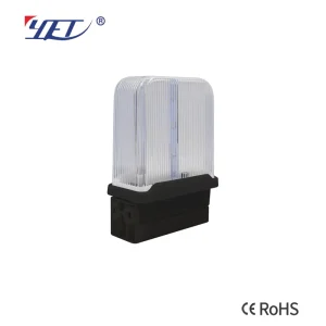 Square Warning Light Manufacturer Anti Burglar Alarm LED Security Lamp Flash Light for Sliding Garage Gate Door Barrier YET6142