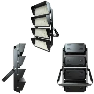 Stadium Light 500w 1000w 1500w 2000w 25m 30m High Mast Lighting Pole Tower Flood Light