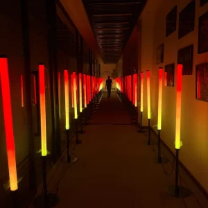 Stage Lights Standing Milky Pixel Tube Light Nightclub Entrance DJ DMX RGB Tube Light 3D
