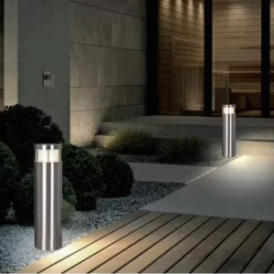 Stainless Steel Iron Patio Lights for Villa Garden Seaside Road City Road Outdoor Decoration Bollard