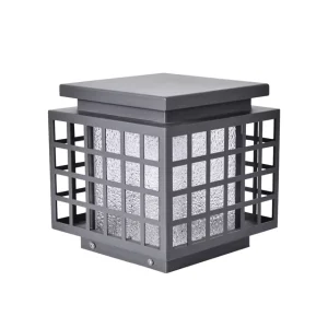 Stainless Steel Outdoor Decorative Garden Pillar Light