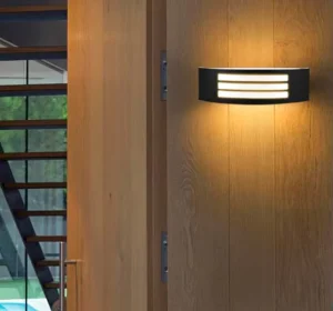 Stainless Steel PC Diffuser Wall Lighting for Outdoor Garden Cylinder Shape with E27 Lamp Holder Outdoor Wall Lamps