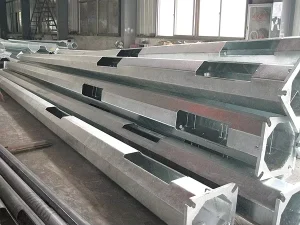 Steel 12m Street Light Pole