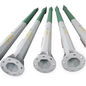 Steel Lamp Pole Industrial Solar Street Lamp 3m 8m 6m 9m 10m 12m Height for Lighting
