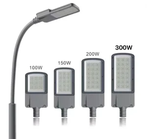 Street Lamp IP65 Waterproof LED Road Outdoor Project Streetlights 100 150 200 250 Watt AC Electric