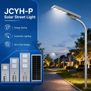 Street Light Smart Light Poles IP65 DC Power Supply Aluminum Construction 10 Year Warranty for Road Lighting