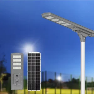 Street Light for Outdoor Courtyard Road Highway Lighting Waterproof Smart Decorative Road Lamp All in One Solar Powered IP66