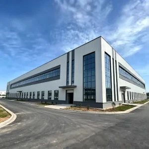 Stylish Modern Multi-level Prefab Steel Structure Office Building High-Strength Connections for Industrial Manufacturing