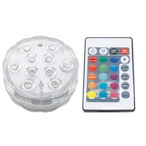 Submersible LED Lights, 16 Colors RGB Color Changing Modes Vase Tealight With Remote Controller