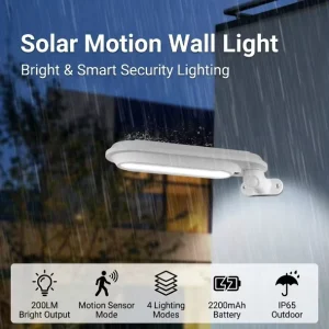 Sunlight Powered Waterproof Security Night Emergency Wall Mounted Garden Outdoor PIR LED Motion Sensor Solar Light