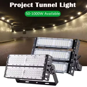 Super Bright IP65 Waterproof Aluminum AC Multi-Watt 4000K 3-Year Warranty 7000lm Stadium Tunnel LED Flood Light