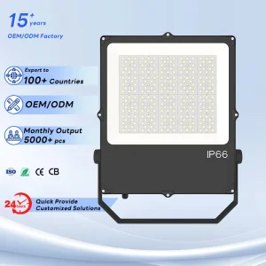 Super Bright IP66 Waterproof Outdoor LED Flood Light SMD 50W 100W 200W 300W Die-cast Aluminum