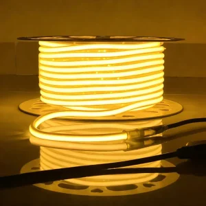 Super Bright LED White Silicone Flexible IP65 Neon Strip Dimmable 1M 20M Cutting Length High CRI 80 Easy Install 1 Year